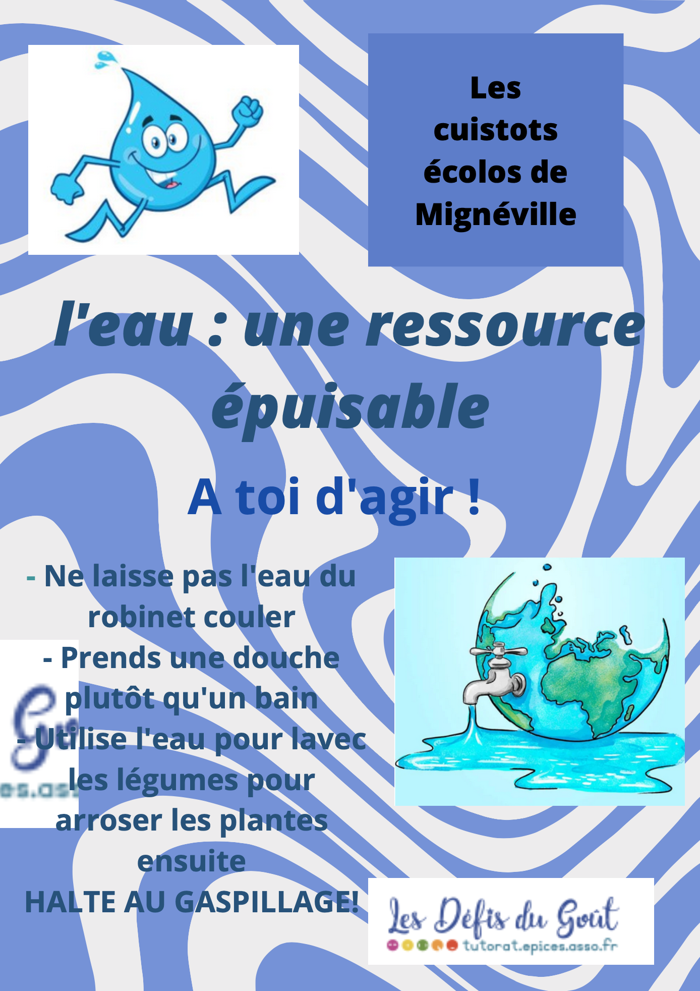 Défi 1 Les Cuistots Ecolos