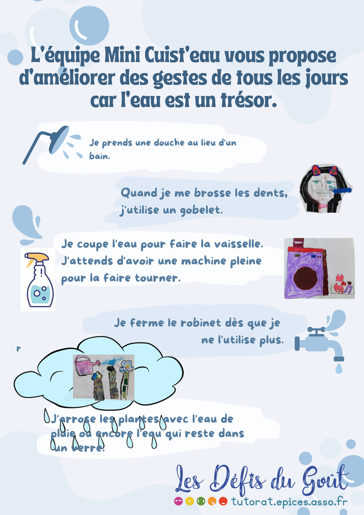 Défi du Goût N°1 : Les Mini Cuist'eau